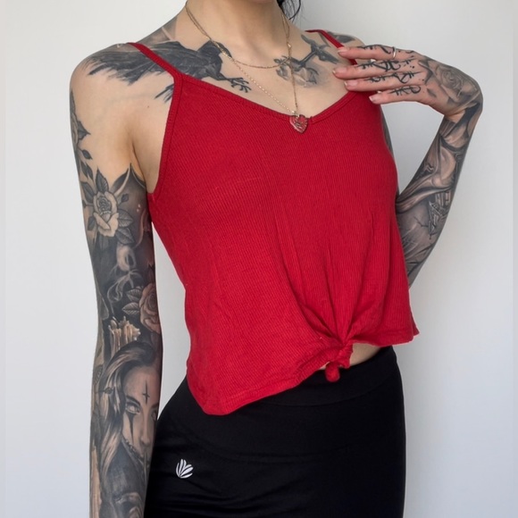 camisole rouge small - Picture 2 of 2